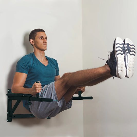 Station Murale Multifonction avec Barre de Traction – FitnessPAM™
