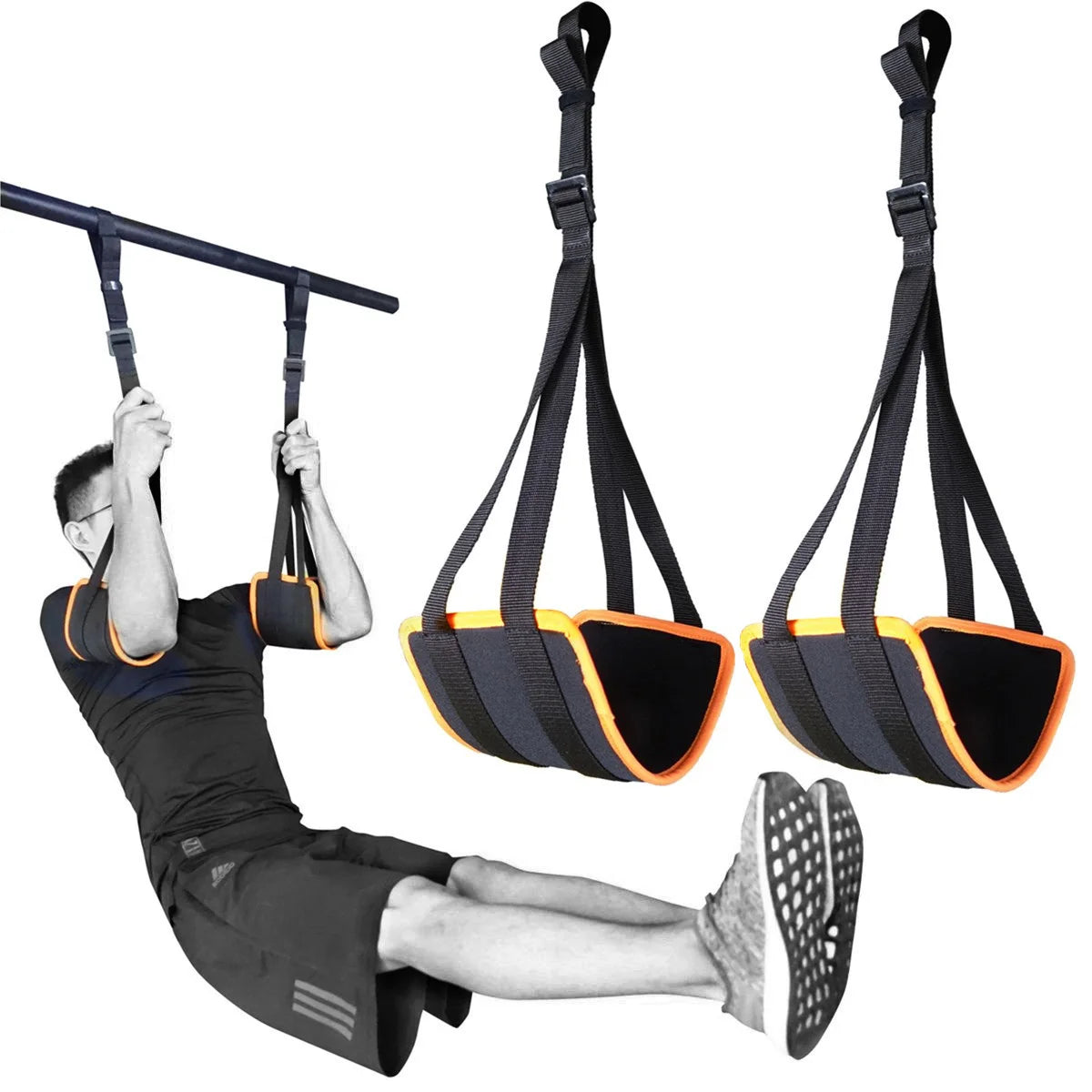 Sangles Abdominales Réglables – Musculation Abdos à Domicile | FitnessPAM™