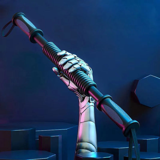 Barre à Ressort Renforcement Bras & Haut du Corps – FitnessPAM™