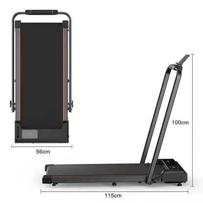 Tapis de Course Électrique 2 en 1 – Confort et Performance à Domicile